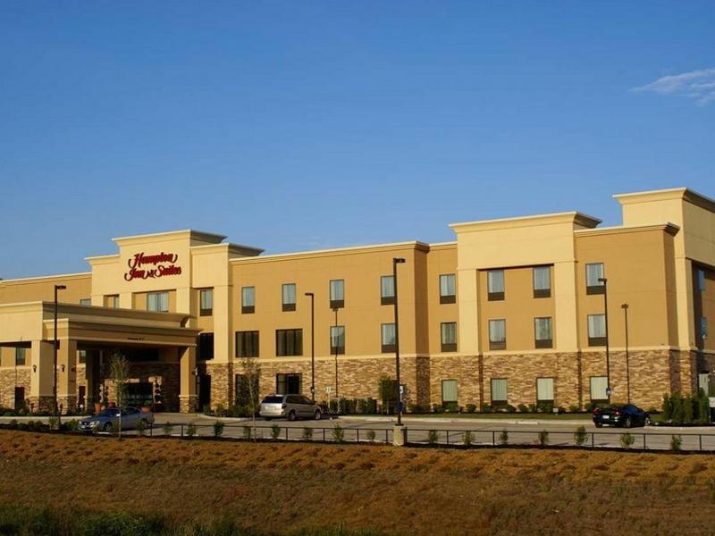 Hampton Inn & Suites Center Bagian luar foto